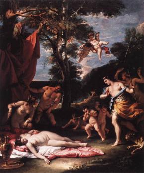 Sebastiano Ricci : The Meeting of Bacchus and Ariadne